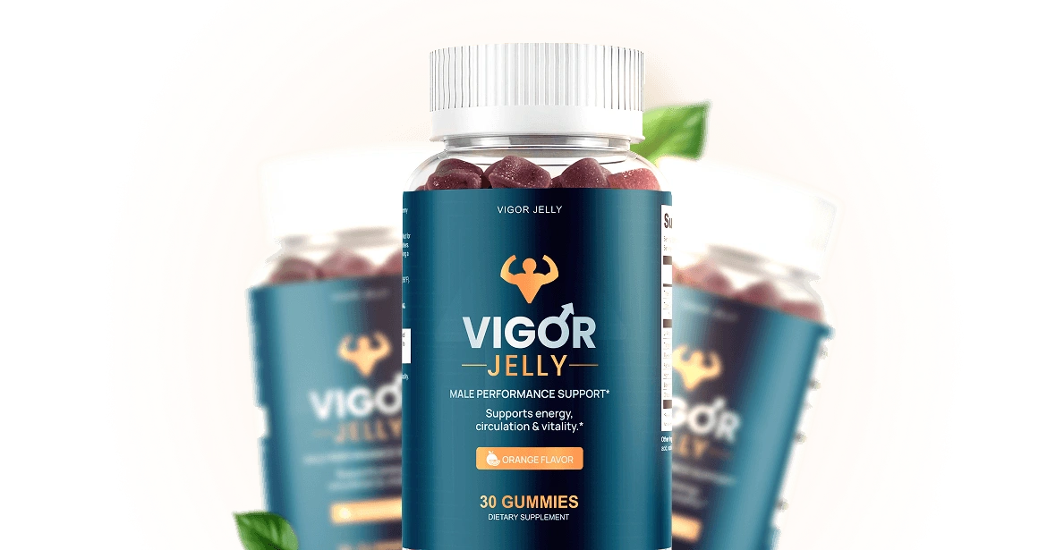 Vigor Jelly Men's Performance Supplement Bottle